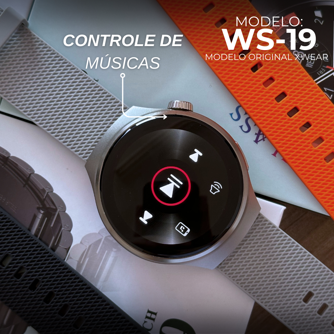 WS-19 - CAIXA EM ALUMINIO , Resistente a água e acompanha 3 pulseiras