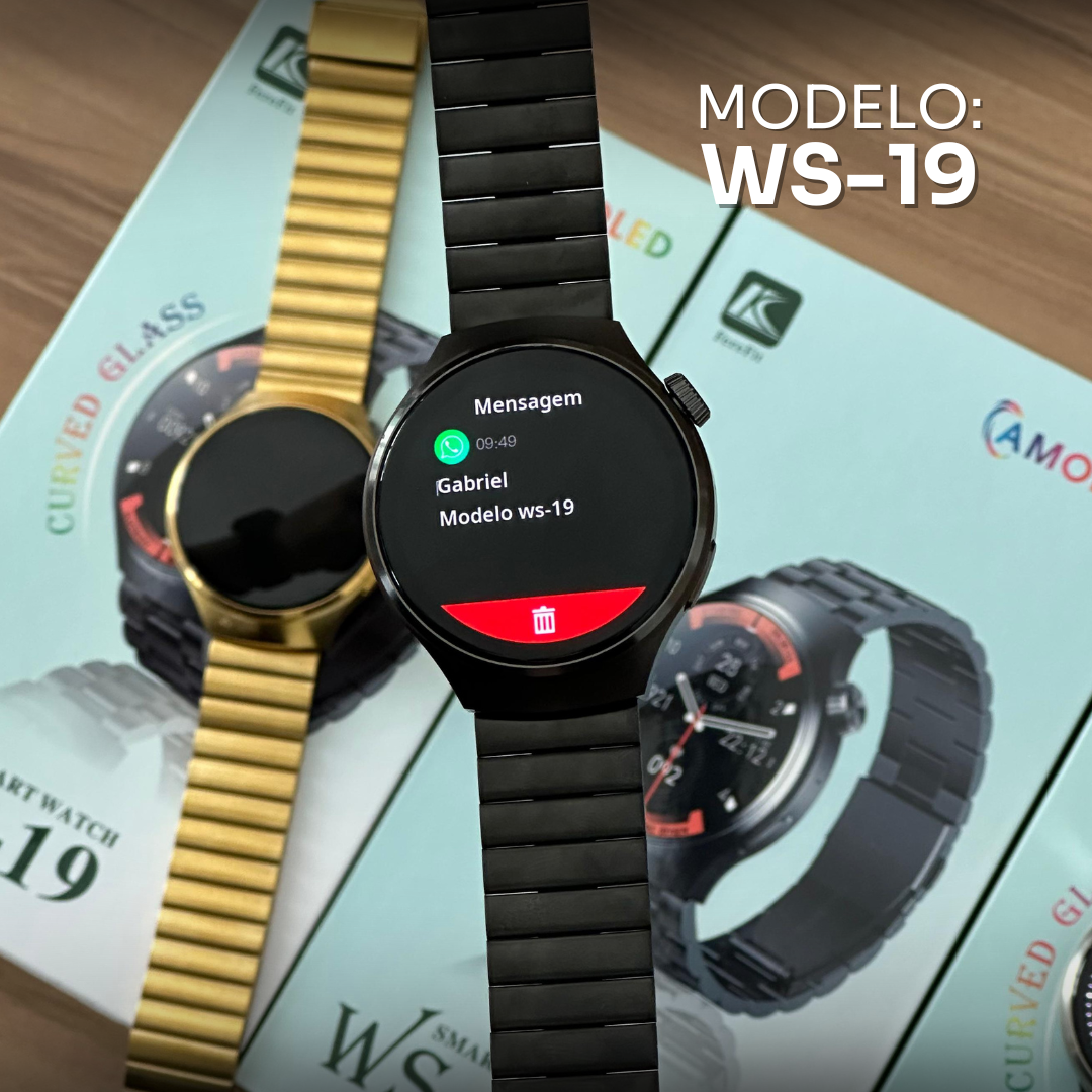 WS-19 - CAIXA EM ALUMINIO , Resistente a água e acompanha 3 pulseiras
