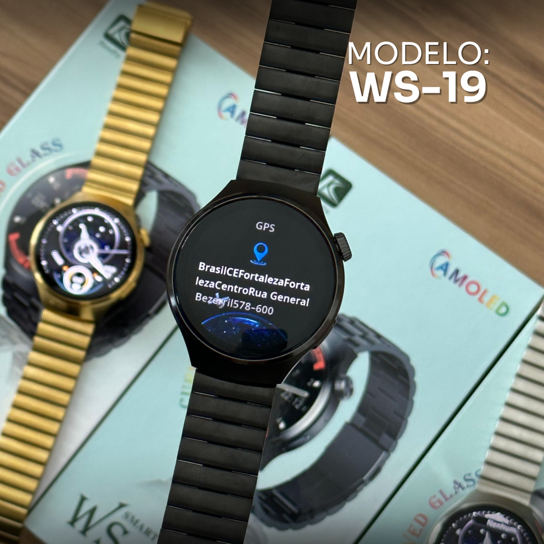 WS-19 - CAIXA EM ALUMINIO , Resistente a água e acompanha 3 pulseiras