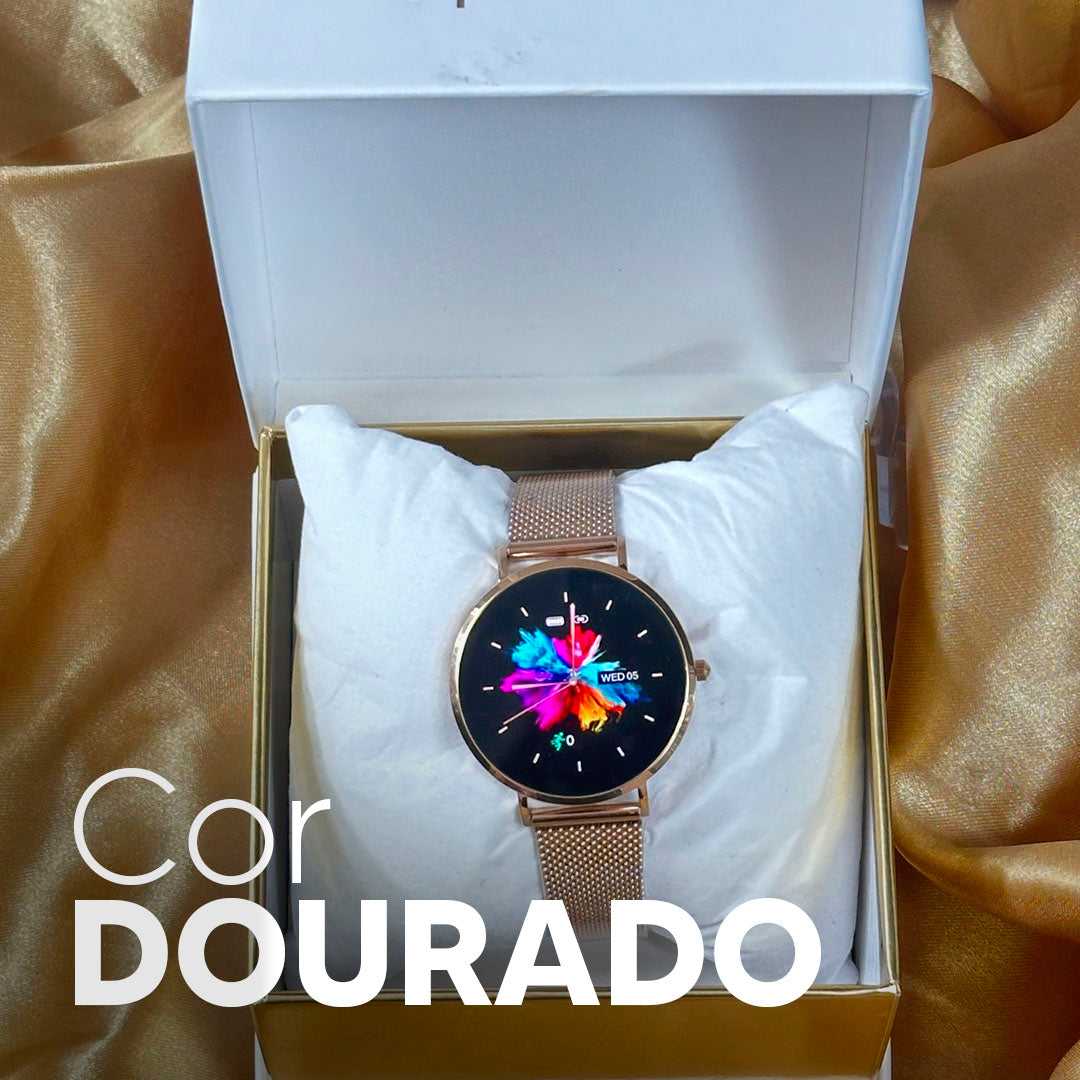ROYALS CLASSIC - O smartwatch mais fino e elegante do mercado.