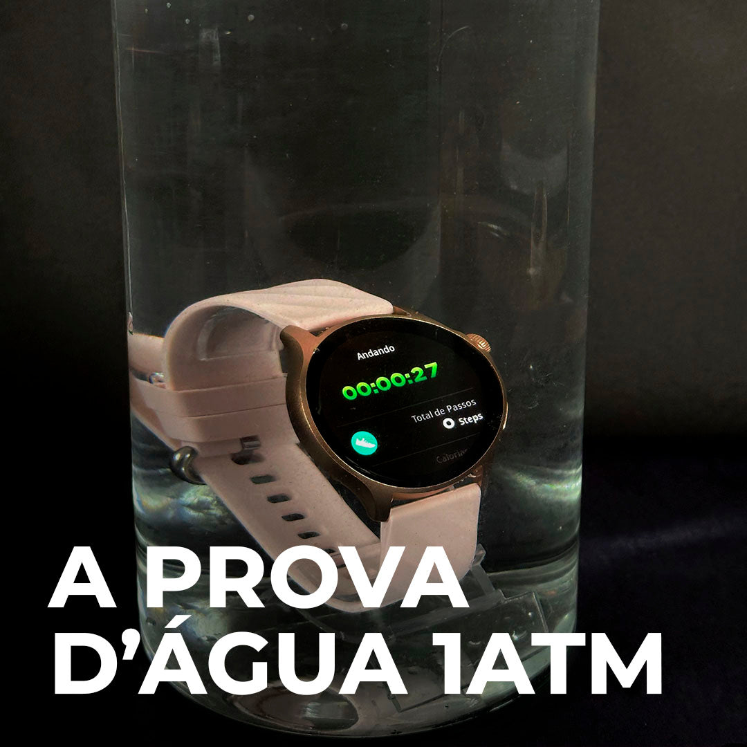 LIFE: Tela AMOLED l A PROVA D'ÁGUA