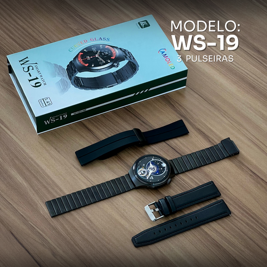 WS-19 - CAIXA EM ALUMINIO , Resistente a água e acompanha 3 pulseiras