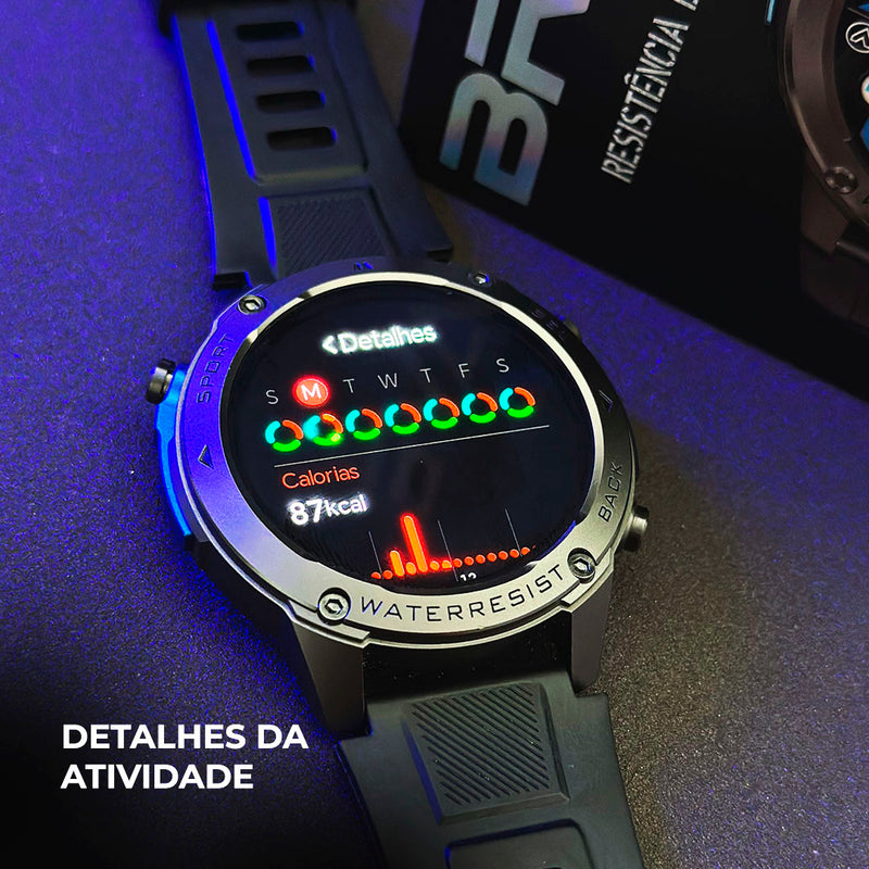 BRAVE | GPS | 5ATM prova d'água do mar | Resistência IP69k