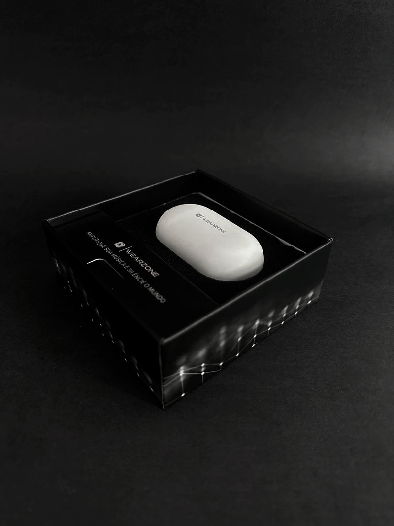 ZONE BUDS 01 - FONE COM RESISTÊNCIA A ÁGUA, CANCELAMENTO DE RUÍDO , CHAMADA EM HD E 32 HORAS DE BATERIA