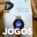 ROYALS CLASSIC - O smartwatch mais fino e elegante do mercado.