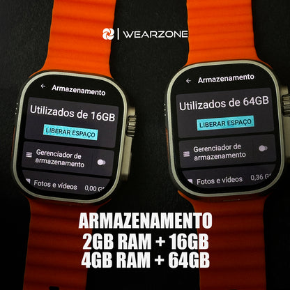HORIZON PRO 4G - Câmera 180ºc, Tela AMOLED, 2GB e 4GB de RAM e 16gb e 64 de memória interna